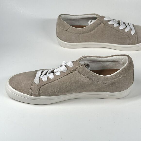 Frye Women's Shoes Size 9M Tan Round Toe Suede Leather Comfort Sneaker - Picture 8 of 16
